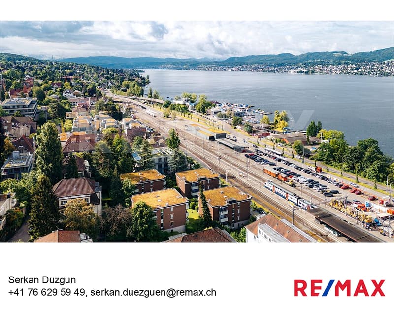 Elegante 3.5 Zimmer Garten-Wohnung am Zürichsee: Ihr Traumdomizil im Herzen von Zürich
