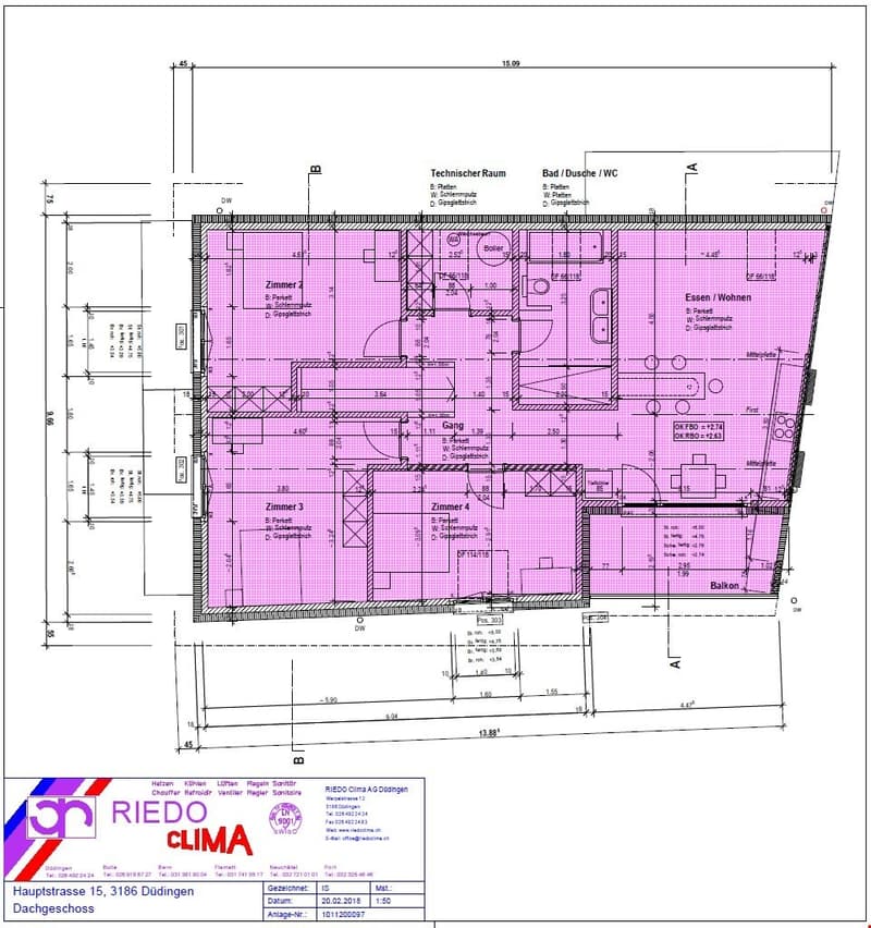 Moderne 4.5-Zimmerwohnung im Herzen von Düdingen (9)