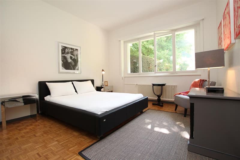 Chambre principale | appartement rez-de-jardin