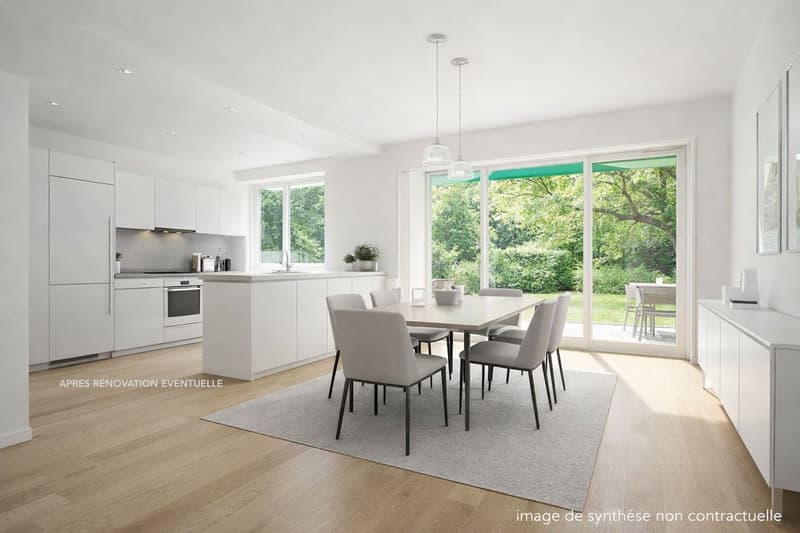 UN JARDIN AU CETRE VILLE | PROCHE ECOLE INTERNATIONALE ET PARC BERTRAND | 2 APPARTEMENTS (2)