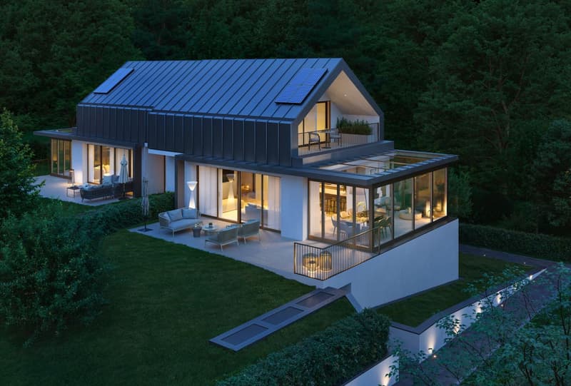 PROJET NEUF | VILLA JUMELÉE CONTEMPORAINE À PREGNY-CHAMBÉSY | Villa A (4)