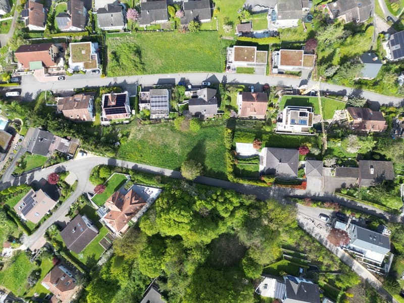 Emplacement exclusif sur une pente à Frick – 646 m² de terrain à bâtir avec vue (4)