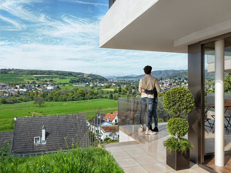 Emplacement exclusif sur une pente à Frick – 646 m² de terrain à bâtir avec vue (11)