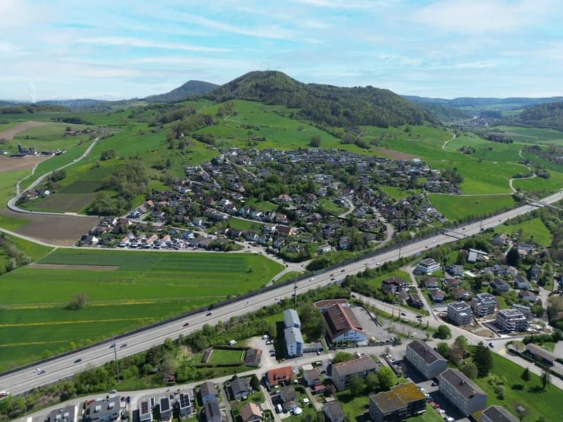 Emplacement exclusif sur une pente à Frick – 646 m² de terrain à bâtir avec vue (6)