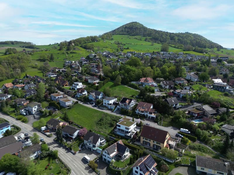 Emplacement exclusif sur une pente à Frick – 646 m² de terrain à bâtir avec vue (3)
