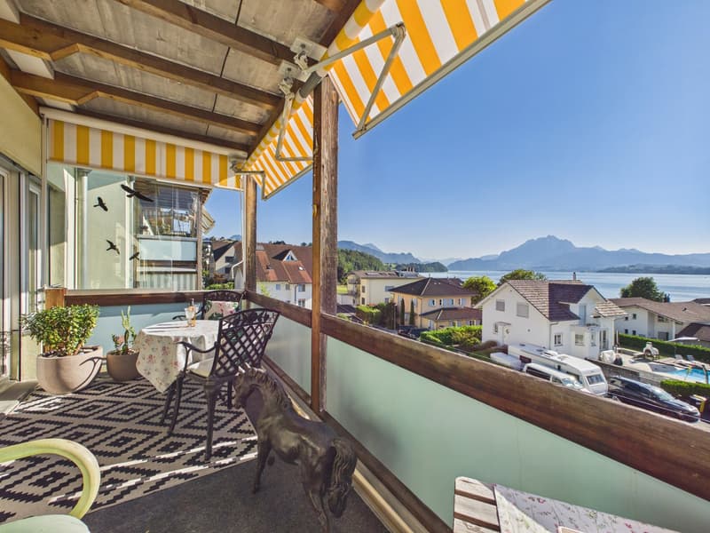 Traumhafte See- und Bergsicht am Fusse der Rigi (17)