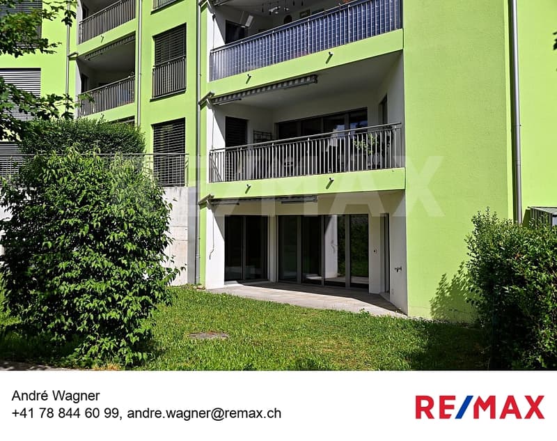 Moderne 2.5Zimmer-Wohnung mit Garten (1)