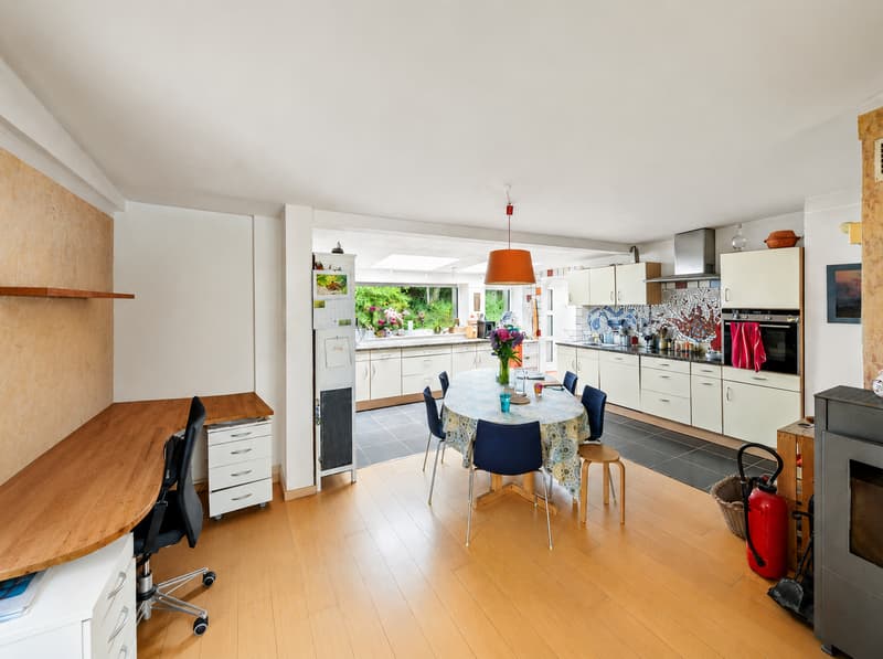 Maison écologique de 7 pièces avec piscine et grand jardin à Lausanne (13)