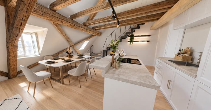 Appartement (LOT 8) de 3.5 pièces avec cachet au 2ème étage (1)