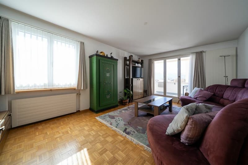 Chesa Muntarütsch - Helle 4-Zimmerwohnung mit Südbalkon und freier Bergsicht (6)