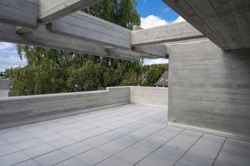 lichtdurchflutete Traumwohnung mit über 200m² Dachterrasse in Zürich-Höngg (7)