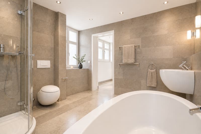 Attraktive 3.5-Zimmer-Dachwohnung mit privater Dachterrasse und Weitblick über Zürich und den Zürichsee (10)