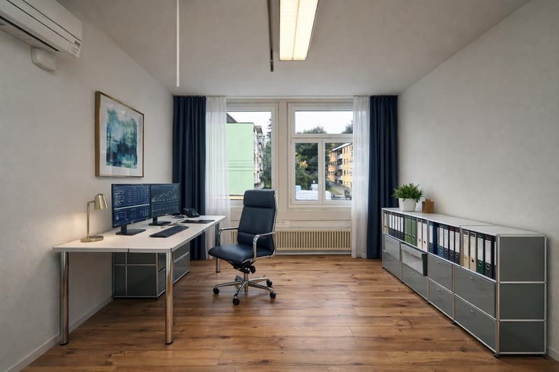 Klimatisierte Bürofläche fertig bezugsbereit (3)