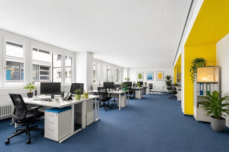 Sofort bezugsbereit: Fertig ausgebaute Bürofläche (6)