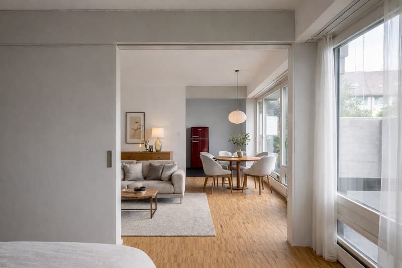 grosszügige 2.5-Zimmer-Wohnung mit Balkon in Zürich Höngg (1)