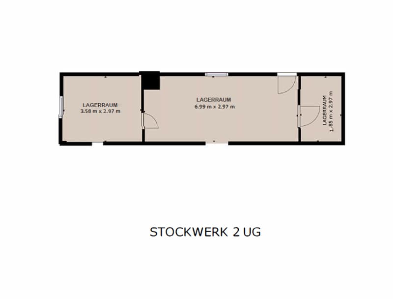 Grundriss UG2