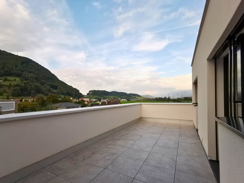 Terrasse hinten