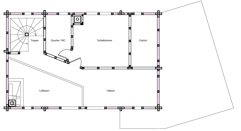 Grundriss Dachgeschoss