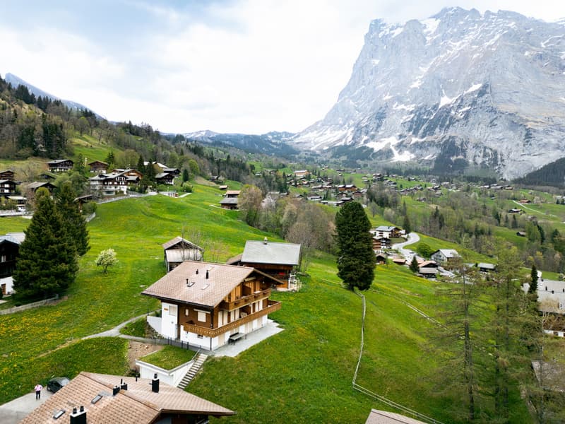 Charmante 2.5-Zimmer-Wohnung mit atemberaubendem Bergblick in Grindelwald (11)