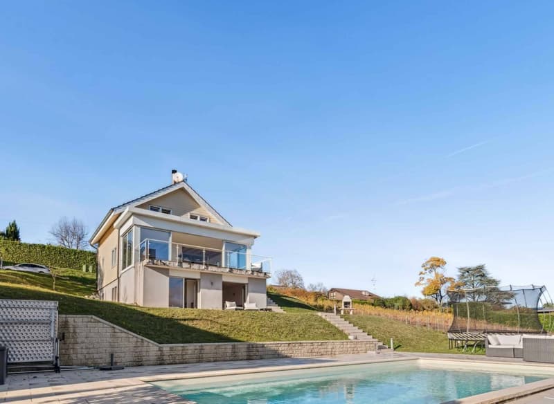 Charme et Sérénité : Villa individuelle avec piscine face aux vignobles (11)