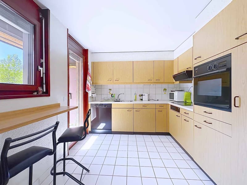 En exclusivité : Duplex traversant de 4 pièces avec balcons (5)