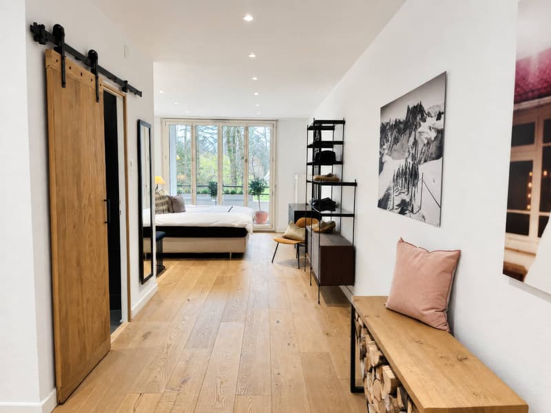 En exclusivité : Elégant appartement traversant de 3 pièces rénové avec balcons (7)