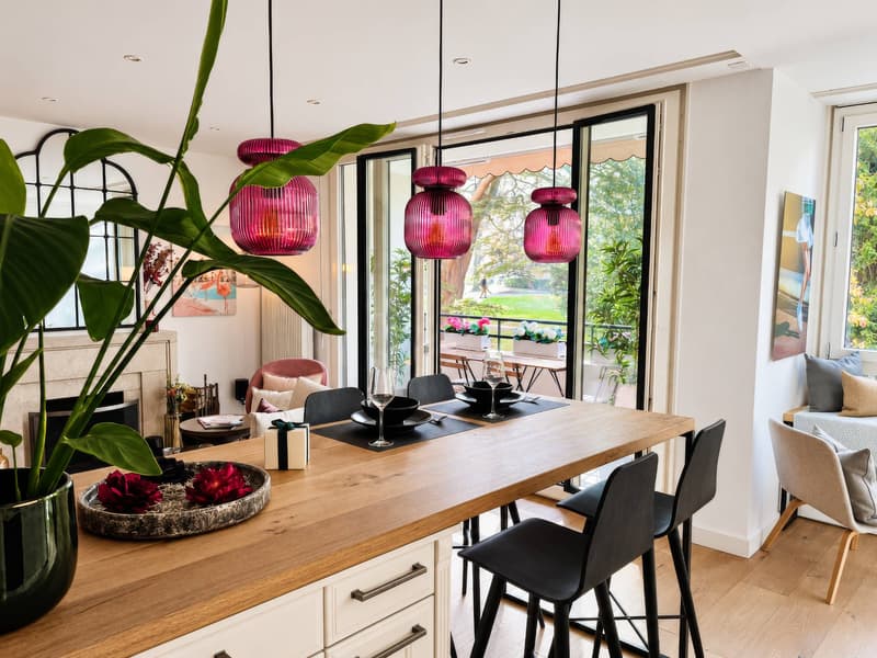 En exclusivité : Elégant appartement traversant de 3 pièces rénové avec balcons (1)