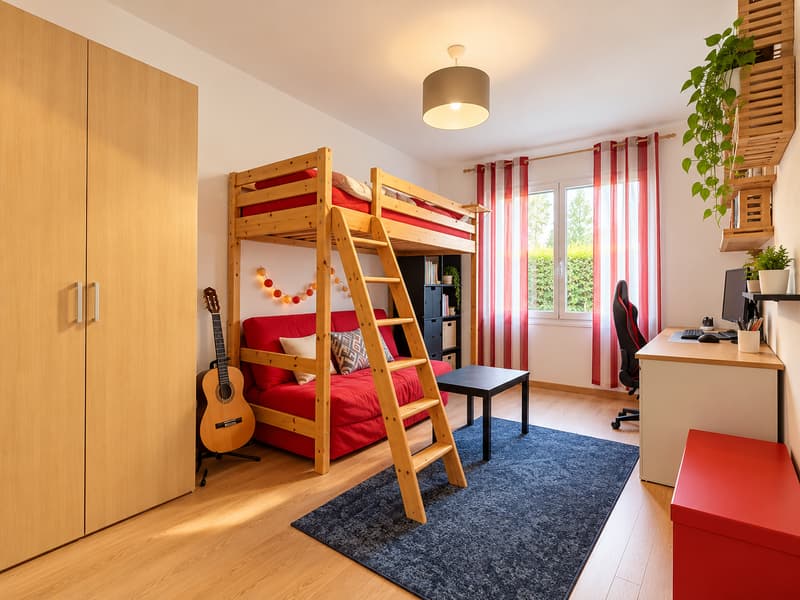 Bel appartement traversant de 5 pièces avec terrasse, immeuble MINERGIE (8)