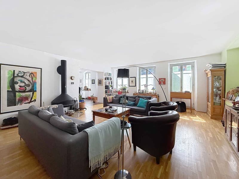 Charmant appartement de 3,5 pièces avec jardin (2)