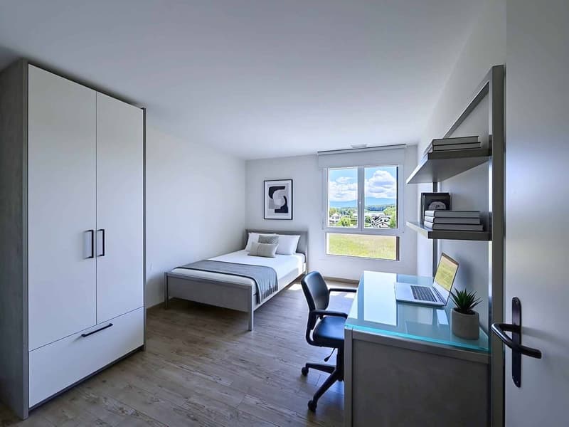 EXCLUSIVITE - Lumineux 3.5 pièces avec loggia (4)