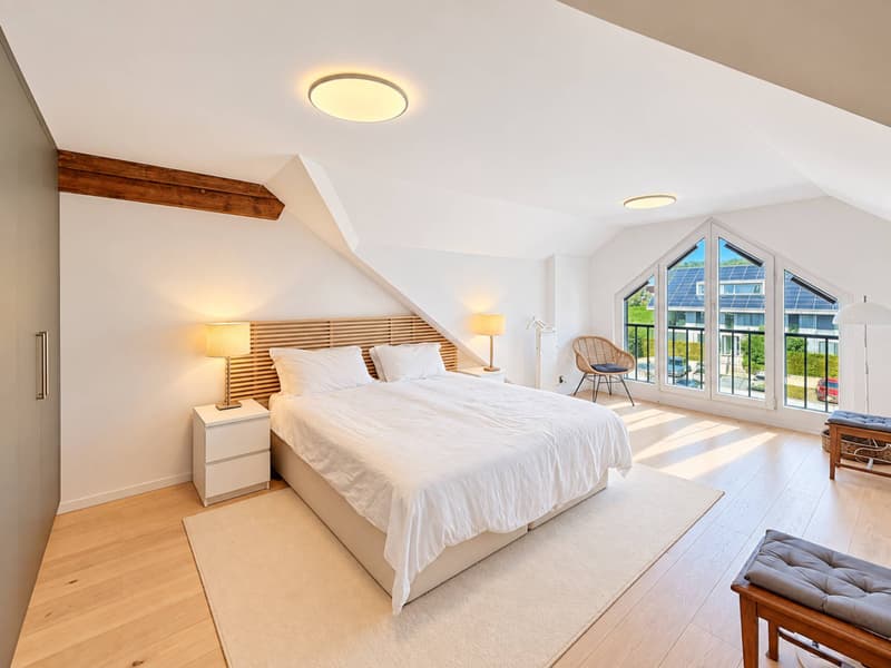 Duplex de Standing avec vue sur le Lac et les Alpes (6)