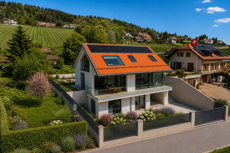 Villa d'Exception neuve : 360 m² de Lumière et de Prestige face au Léman (4)