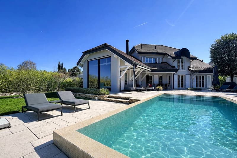 Villa d'exception avec piscine à débordement (1)