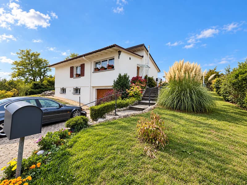 Villa individuelle avec un beau jardin à La Sarraz (1)