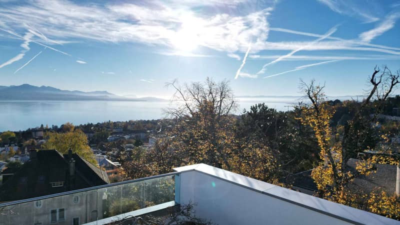Attique exceptionnel avec une vue magnifique sur le lac (11)