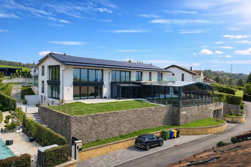 Villa contemporaine d'exception aux portes de Lausanne (1)