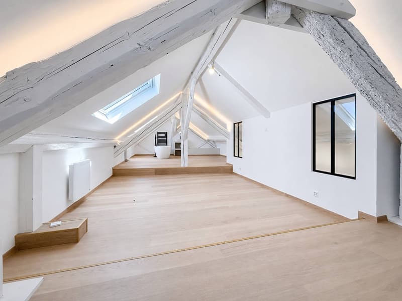 Au centre du village, attique de 153 m2 avec du cachet (13)