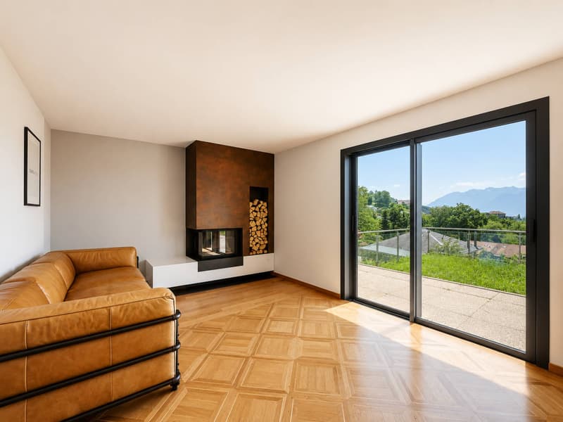 Villa individuelle de 6,5 pièces avec panorama sur le Léman et les Alpes (4)
