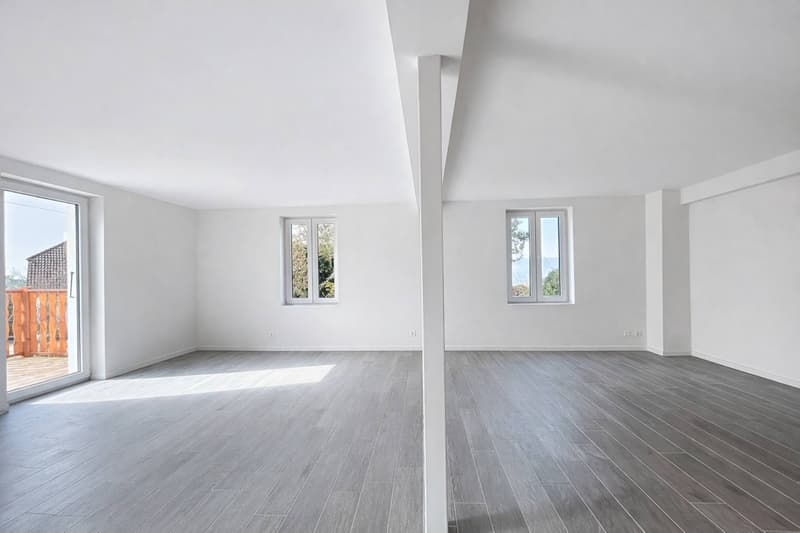 Triplex de 4.5 pièces - grand jardin et vue partielle sur lac (9)