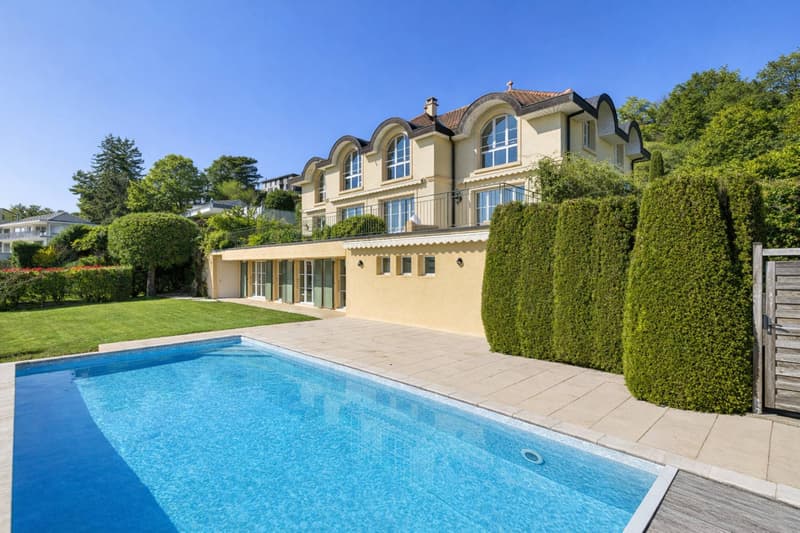 Exclusivité à Lutry Villa de maître de 420 m2 avec vue lac panoramique (10)