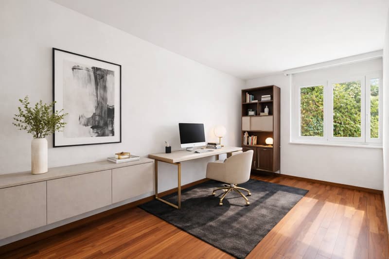 Appartement familial de 5.5 pièces avec vue sur le lac (12)