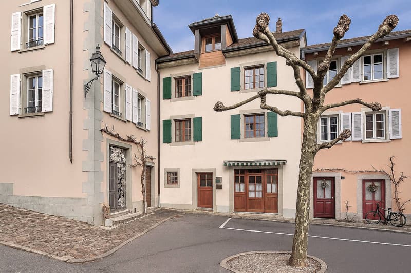 Maison vigneronne du XVIIème au cur du village de Cully (1)