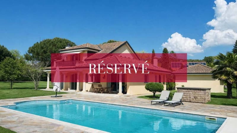 Magnifique villa individuelle de style méridional avec piscine (1)