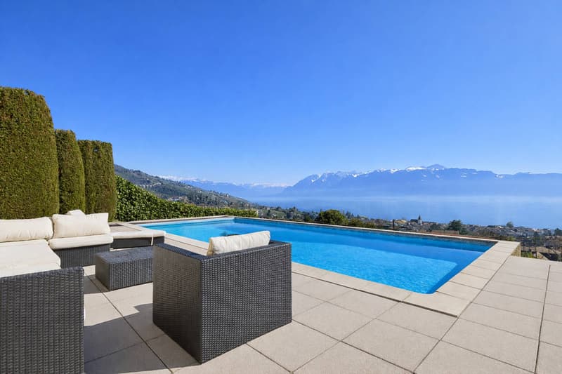 Exclusivité à Lutry Villa de maître de 420 m2 avec vue lac panoramique (10)