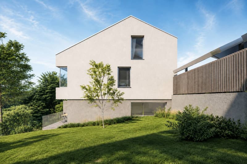 NEUF : Villa contemporaine dans un écrin de verdure (12)