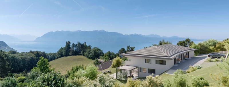 Trois villas de standing sur plans avec vue sur le lac Villa B (8)