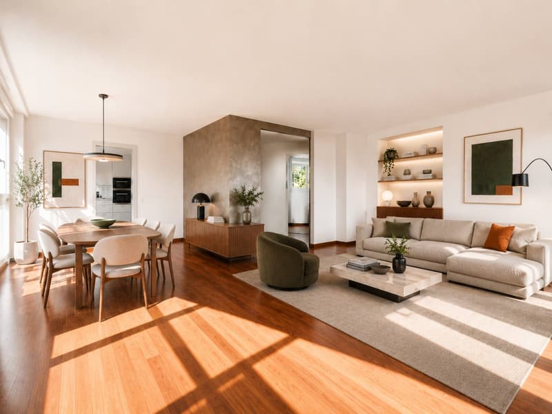 Appartement familial de 5.5 pièces avec vue sur le lac (3)