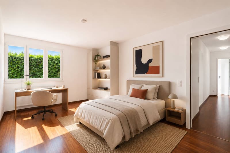 Appartement familial de 5.5 pièces avec vue sur le lac (11)