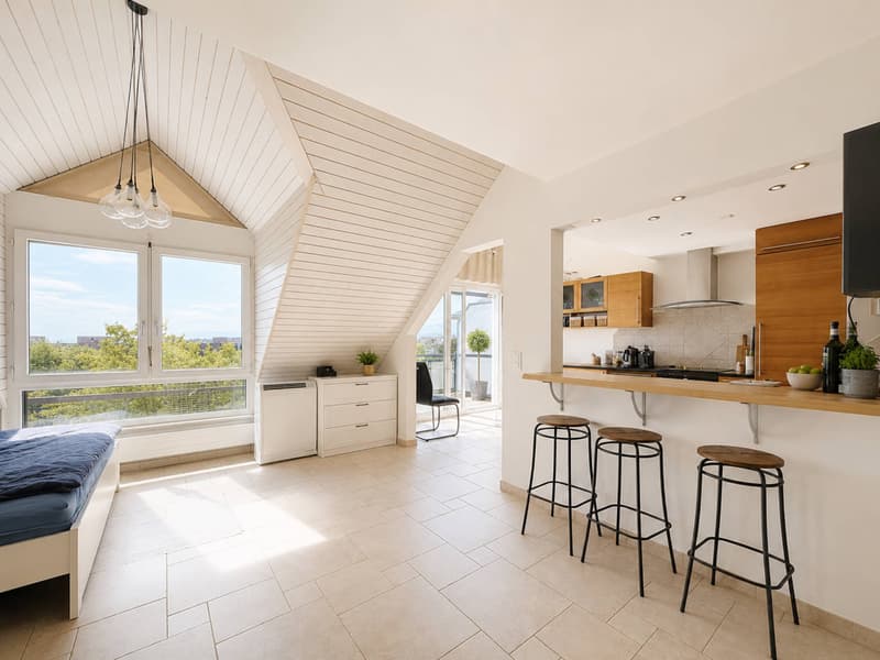 Attique en duplex de 5,5 pièces aux portes de Lausanne (1)