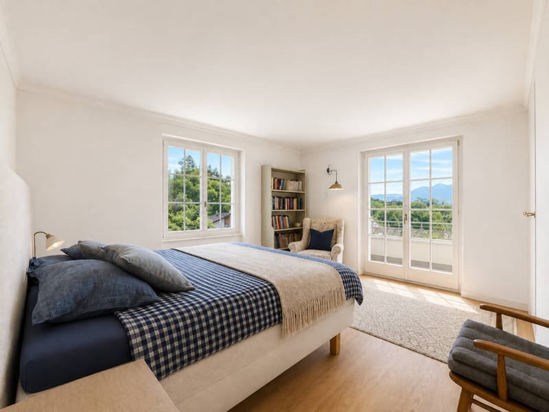 Villa individuelle de 9.5 pièces avec vue sur le Léman et les Alpes (8)